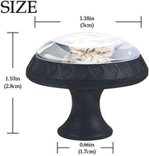 Cat Snow Eyes Pomelli per Porta Set di 4 Pomelli per Mobili Manopole per Cassetti Cucina Armadio Vetro