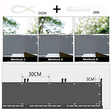 Losxy Frangivista e Telo, Resistente alle intemperie Anti-UV, Tende da Balcone Resistente agli Agenti atmosferici, di Facile Manutenzione, Rete per Balconi per Giardino, Balcone