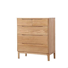 Elegante Semplicità Tavolino Comodino 5Drawer Design Portaoggetti in Legno Organizzatore Comodino Mobili per la Casa per Camera da Letto, DTTX001
