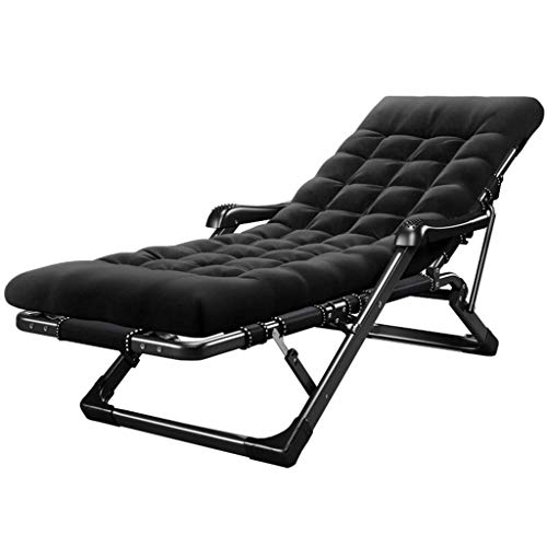 SHUAIIJUAN Sedia per il tempo libero domestico Outdoor Leisure Lettino pieghevole Sdraio reclinabile sedie del patio Poltrona reclinabile con cuscini Piscina Sedia a sdraio for spiaggia, il campeggio,