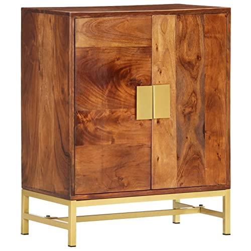 vidaXL Credenza 60x35x75 cm in Legno Massello d'Acacia