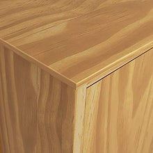 GOTOTOP Armadietto portaoggetti con 2 cassetti e 3 ripiani, per camera da letto, 99 x 45 x 137 cm, colore: Marrone miele