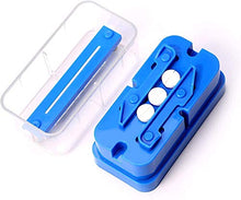 LTLJX Custodia per Farmaci Dispenser per Scatole per Pillole Premium Cut Dispenser per Farmaci da 4 Punti con Scatola per Pillole Trasparente Splitter