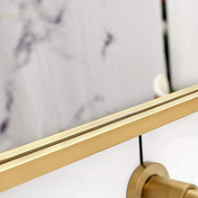 IG Specchi per Specchi per Specchi da Parete per Soiorno Semplice Rettangolare Fine Side Nordic Brass Bedroom Dressing Specchio Specchio Bagno Washroom Specchio Vanity Specchio,80 * 80 Cm,80 * 80 Cm