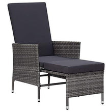 Tidyard Set Divani da Giardino 2 pz con Cuscini in Polyrattan Grigio,Set Divano da Giardino,Divano da Giardino,Utilizzato in Giardini, Cortili, Terrazze, Soggiorni - Arredi Casa