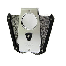 AUEDC Cigar Cutter, Ghigliottina Doppio Taglio Lama Gift Box Miglior Regalo di Sigaro Strumento Portatile in Acciaio Inox per la Famiglia e Gli Amici
