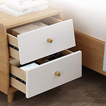 Comodini Nordic Legno Solido, Camera da Letto, Locker, Piccolo gabinetto, Eleganti mobili Governo di immagazzinaggio (Color : A)
