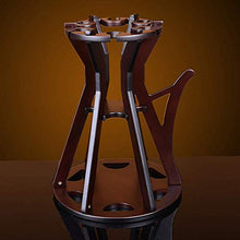 LHQ-HQ Wine Rack, Vino Wine Rack Legno Rack Wine Glass Wine Rack Glass Rack 1 Bottiglia di Vino 6 Glass Bar Ripiano for la Cucina