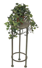 DanDiBo Sgabello Fiori Malaga 11135 Porta Fiori 64 cm Colonna Fiori Tavolinetto-Comodino Rotondo