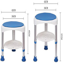 Sgabello da Bagno Pieghevole a Parete Doccia Sedile Sgabello in Lega di Alluminio da Bagno Pieghevole Sedia Alta portante Pieghevole Bagno Sgabello Max.300kg (Dimensioni: 45cm)