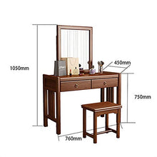 YaGFeng Comò Dresser Specchio for Il Trucco Comò Baguette 2 Grandi Gioielli Armadio Cassetto del Comò Slitta (Color, Size : 76x45x75cm)