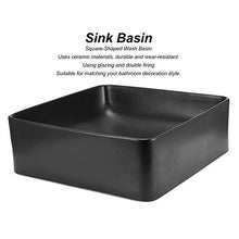 Alinory Lavabo di Alta qualità lavello Resistente alla corrosione lavandino lavabo Facile da Pulire Liscio per Ristorante per Bagno per Cucina per Hotel