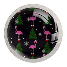 Maniglie per cassetti Manopole per cassetti Manopole rotonde Confezione da 4 per armadietto, cassetti, cassettiere, cassettiere ecc - Natale