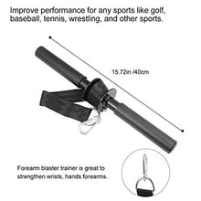 BESPORTBLE Avambraccio Polso Dispositivo di Addestramento LAT Pull Down Bar Tricipiti Pulldown Bar Cuscinetto di Peso Corda per La Forza del Braccio di Formazione Attrezzature per Il Fitness