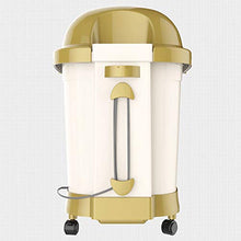 Massaggiatore Del Bagno Della Stazione Termale Del Piede, Lavello Automatico Di Fumigazione Del Barilotto Di Massaggio Automatico Automatico Di Massaggio Di Casa (colore : Giallo)