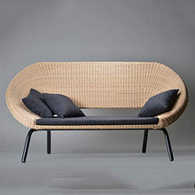 Set di mobili Portico per Patio, Balcone Divano Leisure Three Piece Suit Mobili da Giardino Courtyard all'aperto Cattan Sedia Rattan Sofacing Combinazione
