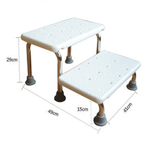 MGMDIAN Sgabelli sgabelli Alti e Bassi - sgabelli da Bagno Scaletta ascendente sgabelli per Bambini in plastica per Bambini - sgabelli con gradini Accessori da Bagno