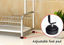 LYM &ripiano di stoccaggio Scaffali da Cucina, Scolapiatti in Acciaio Inossidabile Scaffalature for condimenti Scaffali for coltelli Scaffali for scaffali Multifunzione Scaffale di Finitura