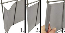 3 x Strisce di Protezione in PVC per recinzioni a Doppia Asta 26 m x 19 cm Extra Forte 700 G/M² 20 Clip di Fissaggio frangivista Recinzione Balcone e Giardino