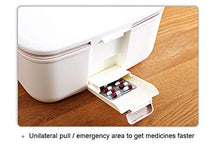 NAFE, Grande Scatola per Medicine, Kit di Pronto Soccorso, Portatile, Multistrato, Grande capacità.