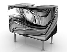 Mobile per lavabo design Illusionary II 60x55x35cm, basso, Larghezza: 60cm, regolabile, mobiletto da lavandino, lavandino, mobiletto da lavabo, lavabo, mobiletto, bagno, bagnetto, mobile da bagno