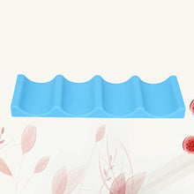 BESTonZON Porta Vino in Silicone Porta Lattine Frigorifero (Blu)