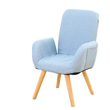 JJZXT Sedie Stampato Stretch reclinabile Copertura Mobili CollectionComfy Dorm - Imbottito Pieghevole Camera Reading (Color : Blue)