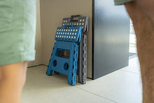 Arregui TB-039-A Sgabello Pieghevole Multiuso, 39 cm di altezza, blu