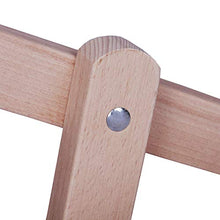 Kubi Sport - Sedia a sdraio da giardino pieghevole, in legno di faggio, colore: nero