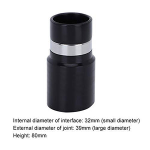 Tubo per vuoto 2 pezzi Accessori per aspirapolvere Connettore per tubo Raccordo a parete con tubo diametro interno 32 mm