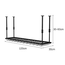 JHGJBJ Appeso cremagliera del Vino del Metallo, Supporto di Vetro di Vino 30-60cm Regolabile in Altezza Ferro Appeso con Serbatoio Bottiglia (Size : 120x30cm)