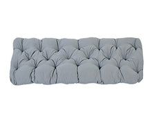 Ambientehome – Cuscino, Modello: EVJE, ca 120 x 50 x 8 cm, Cuscino per Panca da 2 posti