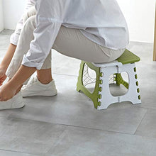 FAPROL Sgabello per Bambini Sgabello Pieghevole Pieghevole per Bagno Mini Sgabelli Pieghevoli per Bagno Tenere Senza Sforzo Fino A 100 kg Design della Maniglia A