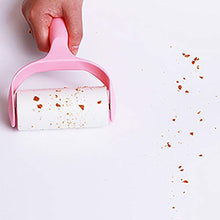 LLQM Sticky Hair Device, tearable Sticky Paper, Sticky Hair with Roller Brush, Remove Dust, Sticky Hair Brush