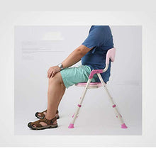 XHCP Sgabello da Bagno Sgabello da Doccia Senza Barriere Sgabello da Bagno Antiscivolo Sgabello da Bagno Sgabello da Bagno Cambio Scarpe Panca Pediluvio Sgabello Carico 200 kg (Colore: