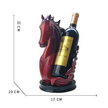 Y DWAYNE Portabottiglie Portabottiglie in Stile Moderno Naturale Ecologico Perfetto per Bar, Cantina, Cantina, Cantina, Armadio, ECC - Rame Rosso