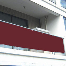 ZYFA Frangivista Telo frangivento Recinzione Copertura Balcone Protezione della Privacy Schermo Telo Oscurante Giardino Copri Ringhiera Balcone,Disponibile per Formati Personalizzati