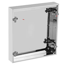 Armadietto a Specchio per WC ad Alte Prestazioni Armadietto a Specchio per Bagno a 2 Porte LED per Hotel per Bagno