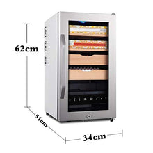 Gymqian Humidars Barware Nte Temperatura e Umidità Carbinetto Di Sigaro 48L Cabinetto Di Sigaro Cedar Cedar Wood Sigarmat Cabinet Capacità a Quattro Strati Capacità Cuccarina Amp; C