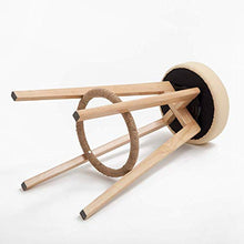 Sedia da ufficio,Tavolo audace e creativo Sgabello da bar Altezza della piastra del sedile 65 cm (26 pollici), Struttura in legno massello Cuscino in pelle artificiale, Vernice in legno, Utilizzato