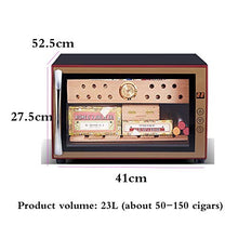 Umidificatori Humidor Armadio per Sigari Temperatura E umidità Costanti Armadio di Controllo Dell'umidità Idratante Elettronico del Frigorifero Domestico 150 Mobile per Sigari con Ripiano in Legno di