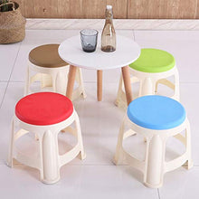 Juudoiie Semplice ed elegante Sgabello colorato Sgabello domestico Sgabello per bambini Sedia Plastica Plastica Piccola Piccola Banco spesso Candy-Color Color Basso Sgabello Scarpa Cambio Modifica Sga