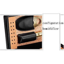 ZYING Desktop Cigar Humidor Cigar Box di stoccaggio Versatile Strong Seal Resistente all'Usura è Molto Adatto for Viaggi (Color : Brown)