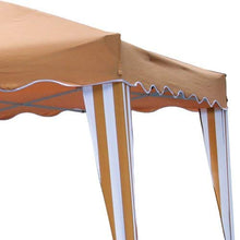 GAZEBO GIARDINO IN ACCIAIO RICHIUDIBILE PIEGHEVOLE 3X3 MT GIARDINO CAMPEGGIO