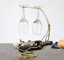 FCXBQ Portabottiglie per Vino Espositore Portabottiglie per Vino in Ferro Art Collezione Rack Rack