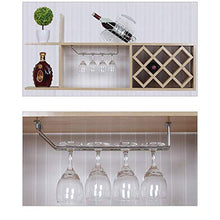 mmmy Portabottiglie, portabottiglie da Parete, in Legno massello Multistrato Europeo sospeso Bar Multi-Funzione armadietto del Vino