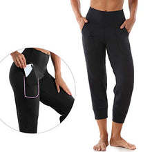Leggings da donna a vita alta da palestra, elastici da corsa, con tasche, comodi e morbidi e aderenti, ideali per equitazione, ciclismo e tempo libero