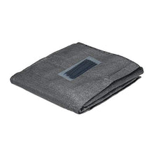 Relaxdays Rete Frangivista, Copertura per Ringhiere, Protezione Raggi UV, Tessuto Resistente, HxL: 2 x 15 m, Antracite, Meter