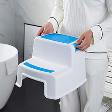 XiuHUa In Due Fasi for Bambini Sgabello igienici Potty Training Toddler Sgabello Sicurezza Antiscivolo Passo Sgabello Bagno Scarpe Sgabello Sgabello (Color : A)