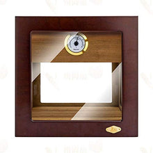 KEKEYANG humidor Accessori Sigaro con Legno di Cedro Cedar Cigar Box reso visibile della Vernice impiallacciatura Humidor Sigaro